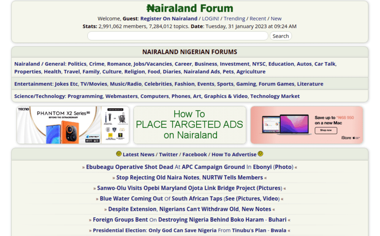 Nigerian forum