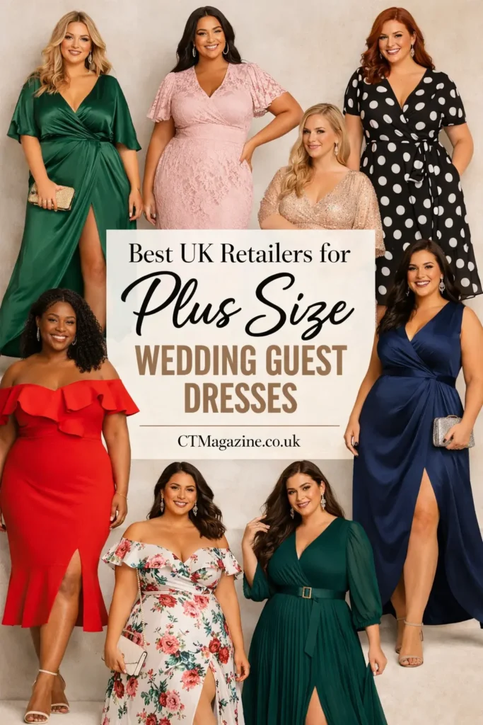 Best UK Retailers for Plus-Size Wedding Guest Dresses