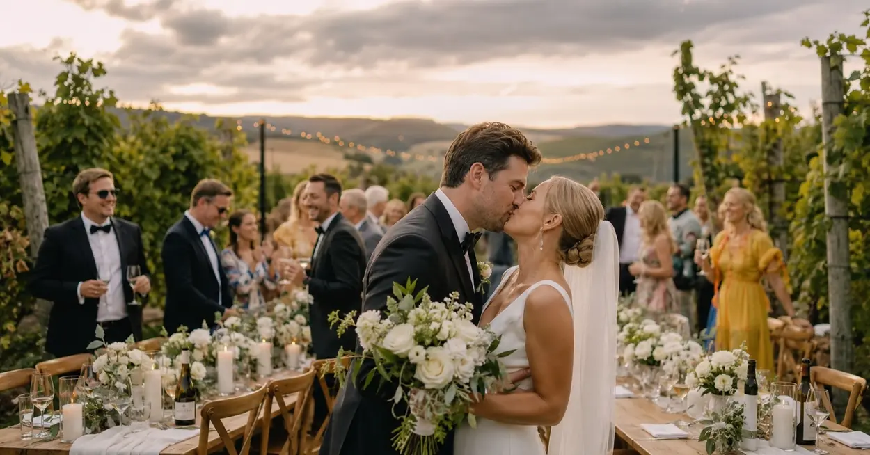 Best vineyard wedding venues in the UK featuring luxury vineyard ceremonies and receptions