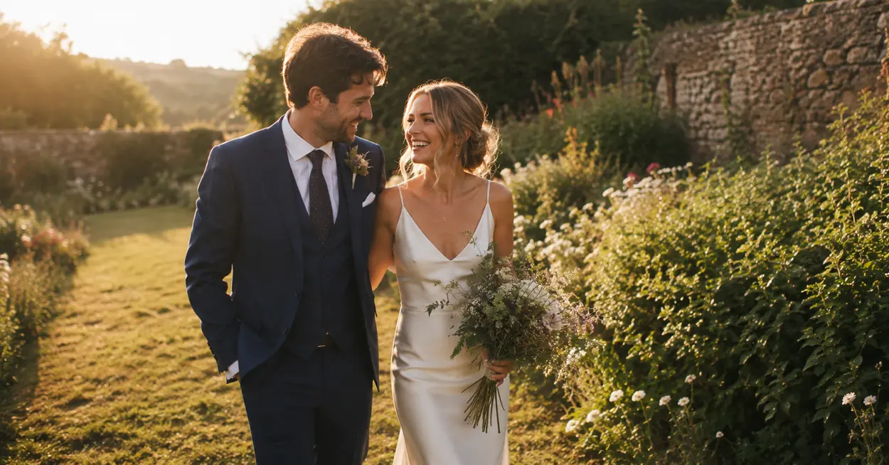 Popular wedding photography trends loved by British couples including candid and editorial styles