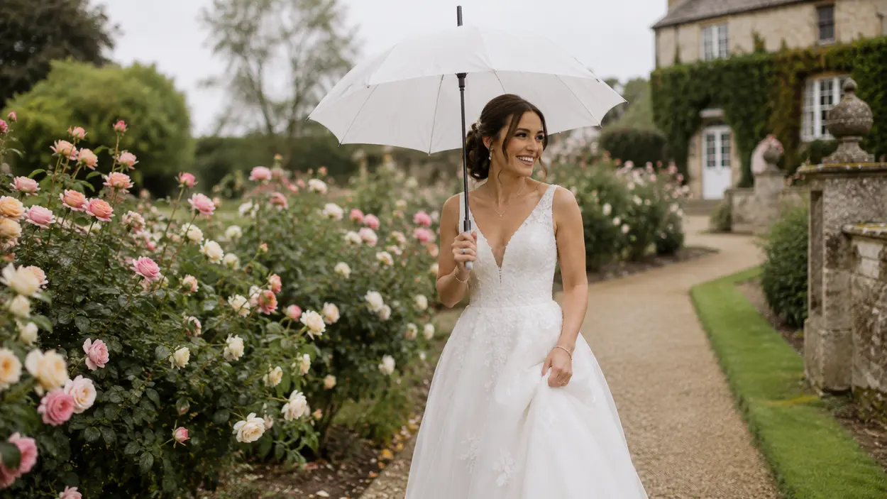 Bridal Umbrellas UK: Stylish Rain-Day Essentials