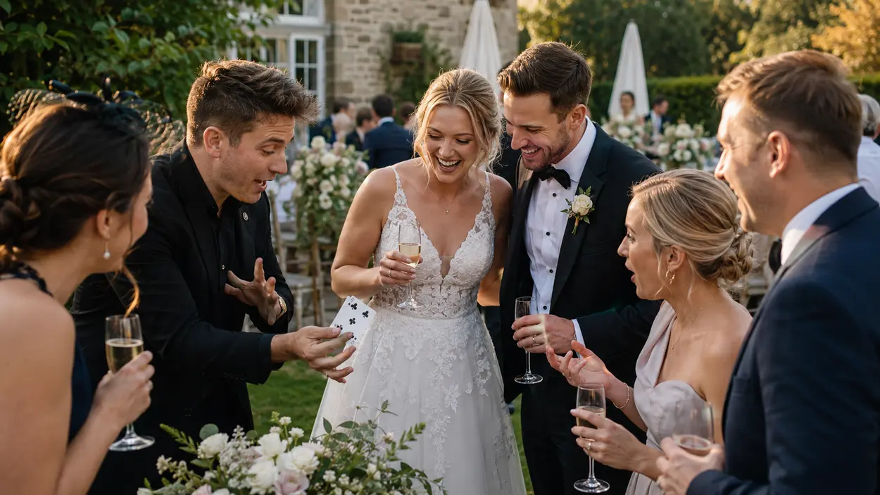 Magic Shows at Weddings: Worth Booking? A Practical Guide for UK Couples