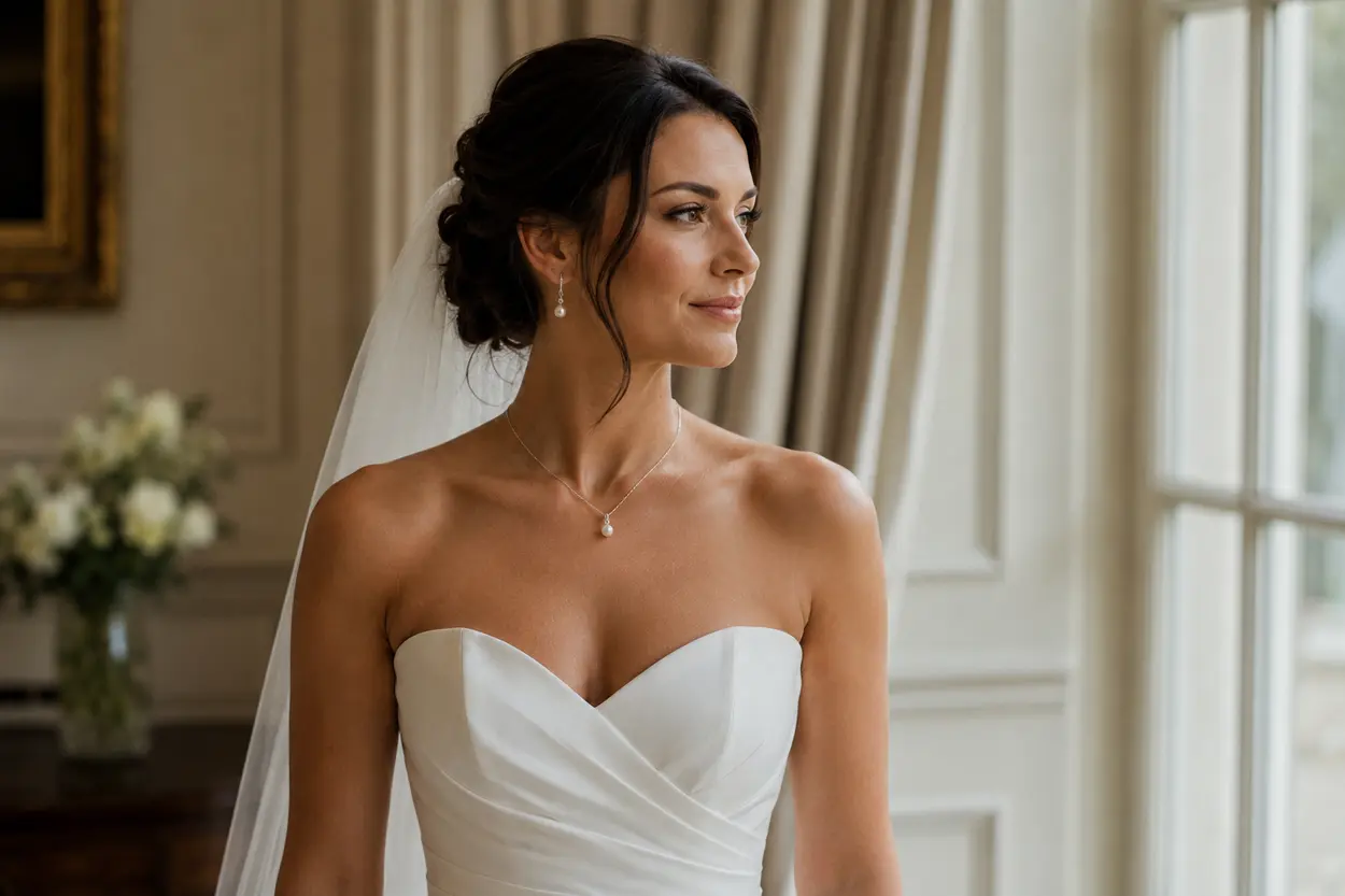 The Best Jewellery for Different Wedding Dress Necklines