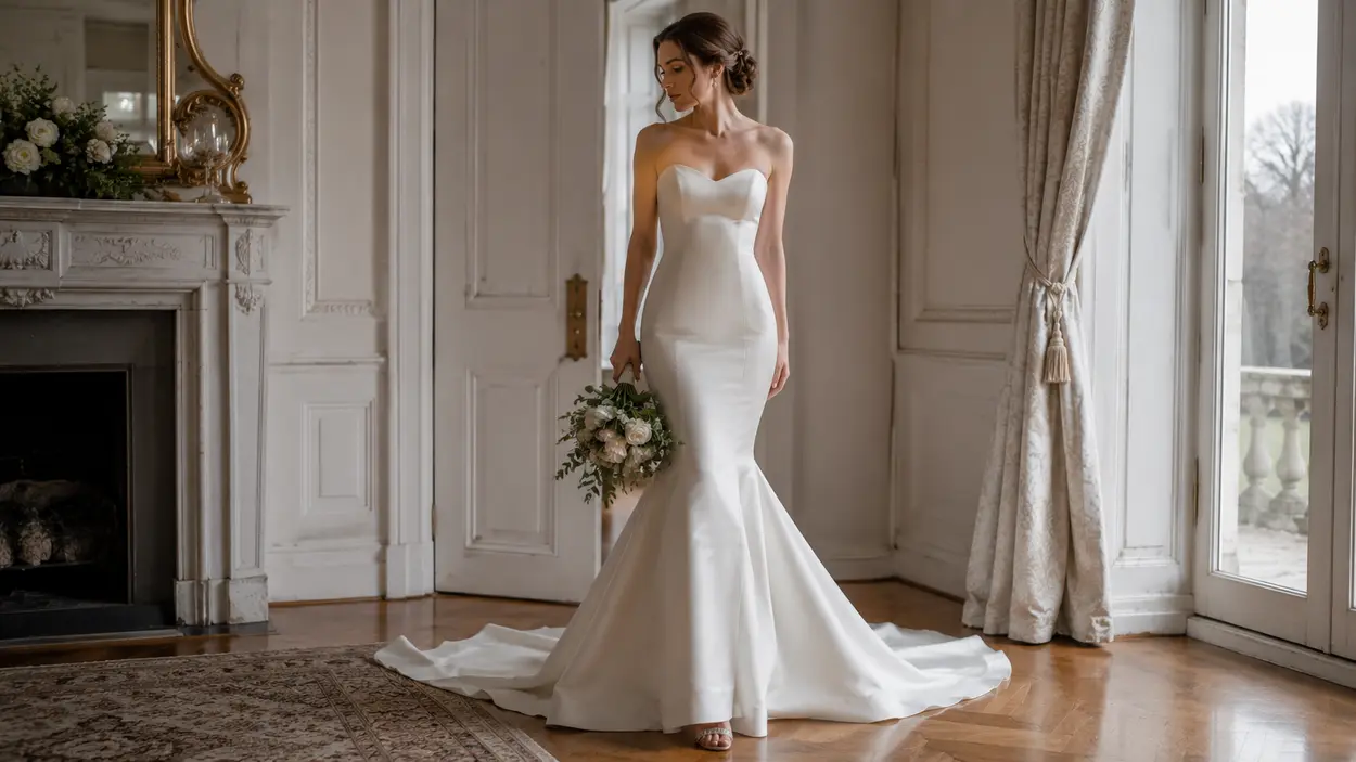 What Shoes Look Best With a Mermaid Wedding Dress?